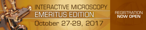 Interactive Microscopy: Emeritus Edition 2017