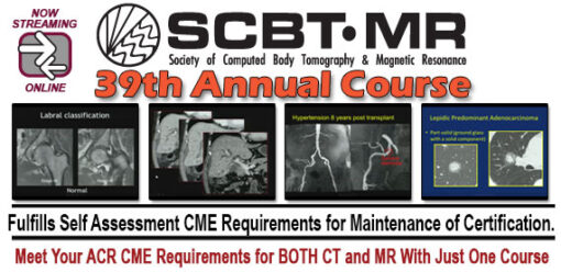 SCBT-MR 39th Annual Course Agenda