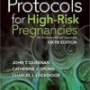 Protocols for High-Risk Pregnancies: An Evidence-Based Approach 6th Edition