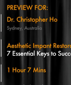 The 7 essential keys to success in Aesthetic Implant Restorations