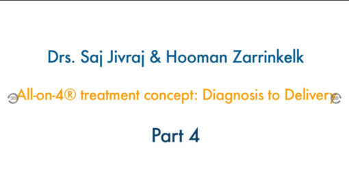 The All on 4 Concept: Diagnosis to Delivery Part 4 - Prosthetic Principles and Techniques for Fabrication of the Final Prosthesis. Complications and Maintenance.