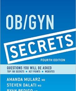 Ob/Gyn Secrets, 4e 4th Edition