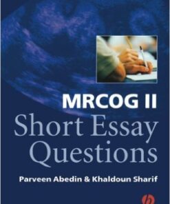 MRCOG II Short Essay Questions 1st Edition