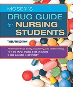 Mosby's Drug Guide for Nursing Students 12th Edition