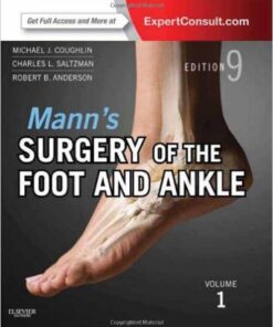 Mann’s Surgery of the Foot and Ankle, 2-Volume Set  9e PDF Original & Video