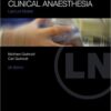 Clinical Anaesthesia (Lecture Notes) 5th Edition