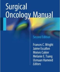 Surgical Oncology Manual 2nd ed. 2016 Edition