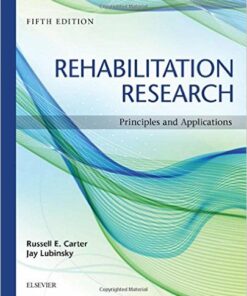 Rehabilitation Research: Principles and Applications, 5e 5th Edition