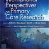 International Perspectives on Primary Care Research