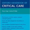 Oxford Handbook of Critical Care  3rd Edition