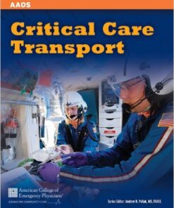 Critical Care Transport 1E r2 Edition