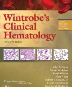 Wintrobe’s Clinical Hematology, 13th Edition PDF