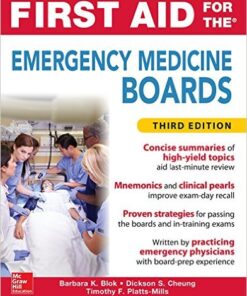 First Aid for the Emergency Medicine Boards, 3rd Edition