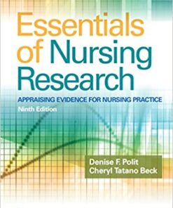 Essentials of Nursing Research : Appraising Evidence for Nursing Practice, 9th Edition