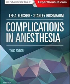 Complications in Anesthesia, 3e 3rd Edition PDF