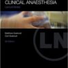 Clinical Anaesthesia (Lecture Notes) 5th Edition PDF