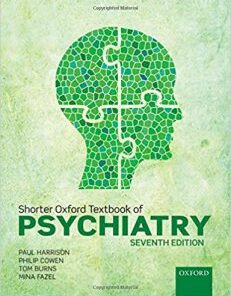 Shorter Oxford Textbook of Psychiatry 7th Edition PDF