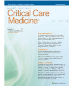 Critical Care Medicine 2017 PDF