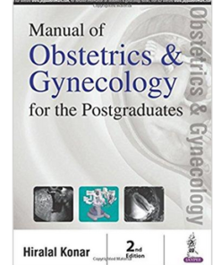 Manual of Obstetrics & Gynecology for the Postgraduates 2nd Edition