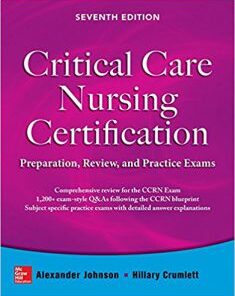 Critical Care Nursing Certification, 7th Edition PDF