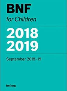 BNF for Children (BNFC) 2018-2019 PDF