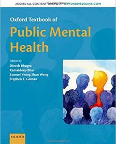 Oxford Textbook of Public Mental Health PDF