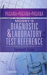 Mosby’s Diagnostic and Laboratory Test Reference 14th Edition PDF