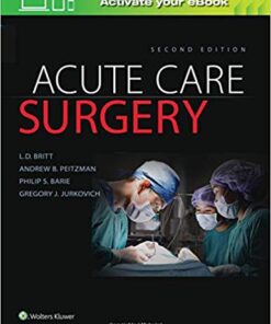 Acute Care Surgery Second Edition ePUB