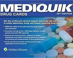 MediQuik Drug Cards Twentieth