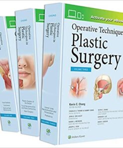 Operative Techniques in Plastic Surgery First, 3 Volumes Edition EPUB & VIDEO