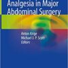 Analgesia in Major Abdominal Surgery 1st ed. 2018 Edition