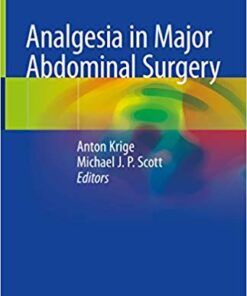 Analgesia in Major Abdominal Surgery 1st ed. 2018 Edition