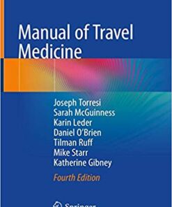 Manual of Travel Medicine 4th ed. 2019 Edition PDF