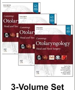 Cummings Otolaryngology: Head and Neck Surgery, 3-Volume Set 7th Edition PDF & Video