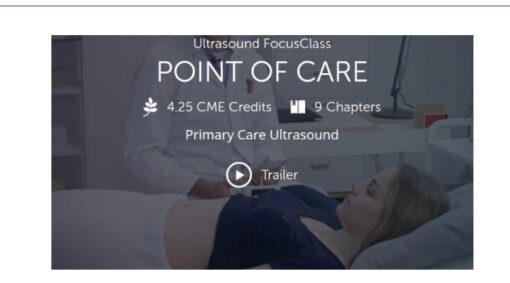 123Sonography Point of Care Ultrasound FocusClass 2019