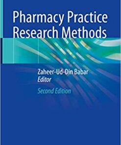 Pharmacy Practice Research Methods 2nd ed. 2020 Edition PDF