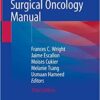 Surgical Oncology Manual 3rd ed. 2020 Edition PDF