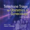 Telephone Triage for Obstetrics & Gynecology 3rd Edition PDF