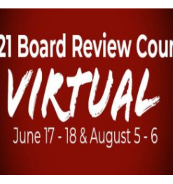 SCCT 2021 Board Review and Update of Cardiovascular CT Course