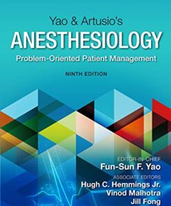 Yao & Artusio’s Anesthesiology: Problem-Oriented Patient Management 9th Edition EPUB