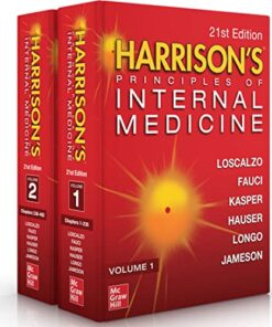 Harrison's Principles of Internal Medicine, Twenty-First Edition (Vol.1 & Vol.2) 21st Edition PDF