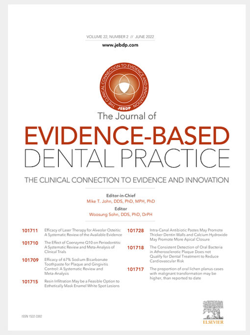 ​Journal of Evidence-Based Dental Practice 2022 — Volume 22