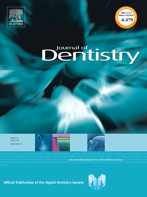 Journal of Dentistry 2022 — Volumes 116-125