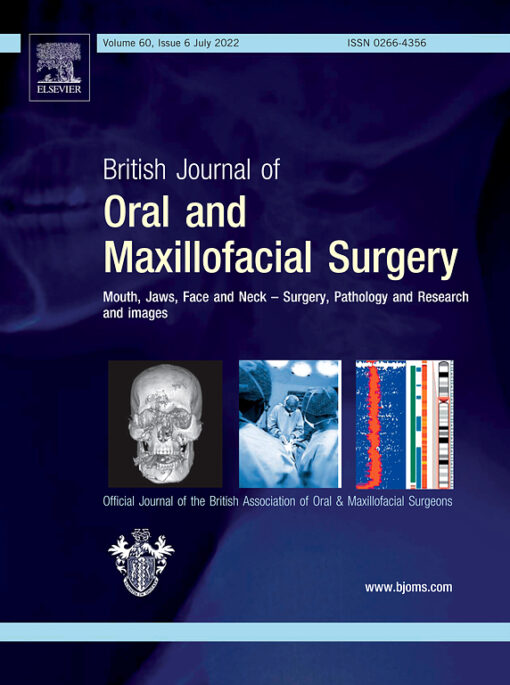 British Journal of Oral and Maxillofacial Surgery 2022 PDF