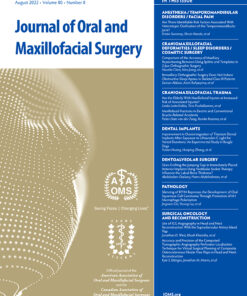 Journal of Oral and Maxillofacial Surgery  2022 — Volume 80  PDF