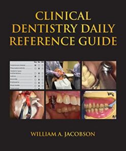 Clinical Dentistry Daily Reference Guide 1st Edition PDF Original