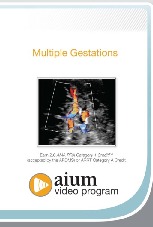 AIUM Multiple Gestations (CME VIDEOS)