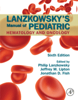 Lanzkowsky's Manual of Pediatric Hematology and Oncology