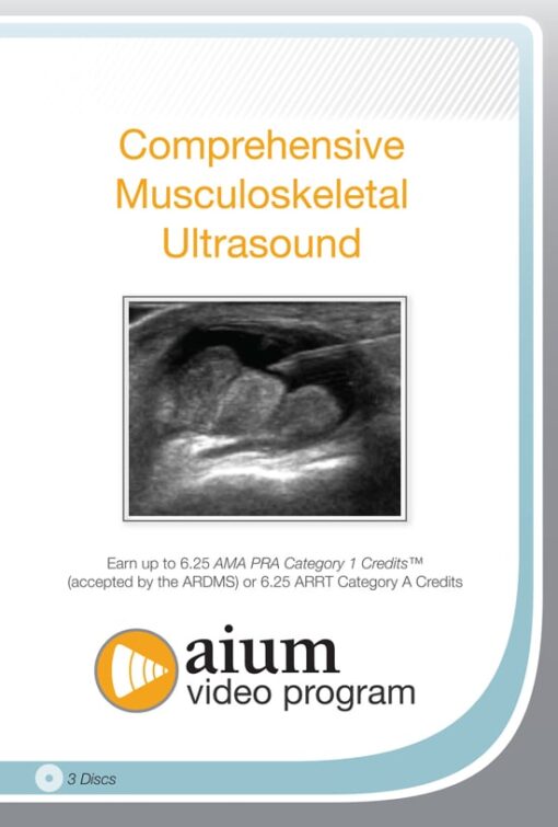 AIUM Comprehensive Musculoskeletal Ultrasound (CME VIDEOS)