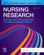 Nursing Research 10th Edition Methods and Critical Appraisal for Evidence-Based Practice